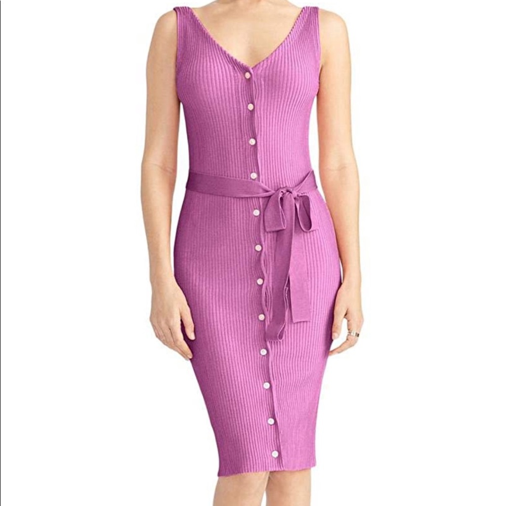 Brand new Rachel Roy Purple Bright Hyacinth Casual Maxi Dress. Size:Small